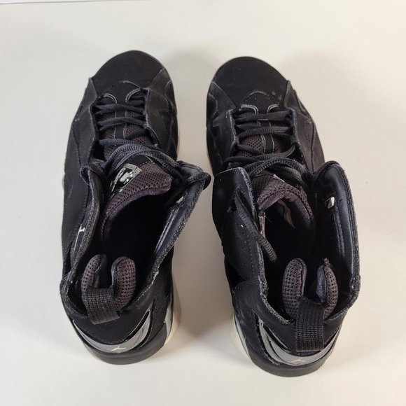 Air Jordan TRUE FLIGHT Black Cool Grey High Top Sneakers Men Size 12.5 - Picture 6 of 14